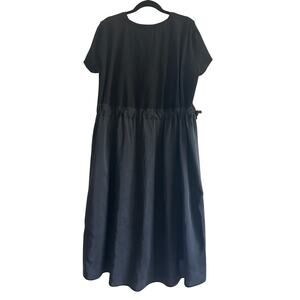 cos open back tiered midi dress COS Open-Back Tiered Midi Dress